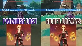 Thoma: Flower of Paradise Lost vs Gilded Dreams | Genshin Impact