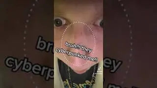 TikTok put me in Cyberpunk!!