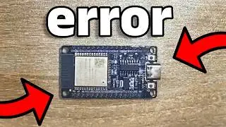 The most common ESP32 error and how to fix it quickly