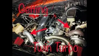 Dub City Muscle Truck gets twin turbo BBC set up from a 1969 Camaro Z28 and Fitech