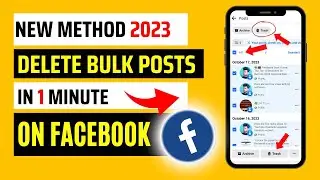 How to Easily Delete Facebook Bulk Posts | Delete Facebook Bulk Posts in  Minutes | Facebook Tips