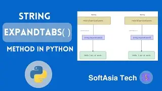 (MM) String Expandtabs( )  method in python