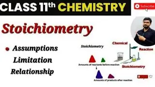 Stoichiometry | Assumption of Stoichiometry | Chemical equation | #STOICHIOMETRY relationship