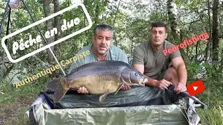 Pêche de la carpe en duo