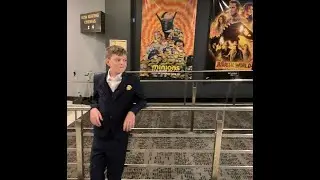 Going to minions rise of gru in a tuxedo 