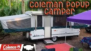 Coleman by Fleetwood Utah Pop-Up Camper, Review/Walkthru (Time Lapse) pup