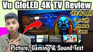 Vu Glo LED TV Review 🔥 Vu GloLED TV Review 🔥 Vu 4k Smart LED TV 2022 Review 🔥 VU New Glo LED TV