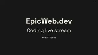 EpicWeb.dev Live stream 🌌 Embedding a localhost iframe in an https site