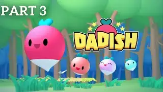 Dadish - [World 3] - [Monto Mountain] - [Walkthrough] - [All Stars]