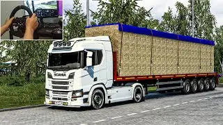 SCANIA R GO TO LATVAI WITH CARGO | EURO TRUCK SIMULATOR 2 | PXN V10 #2