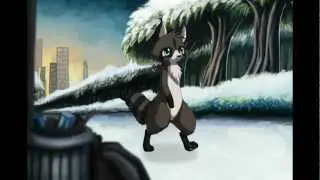 Raccoon walk in (Animation test)