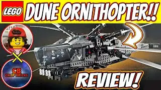 LEGO Dune Atreides Royal Ornithopter Review!! [10327] *ICONS*