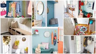 افكار ديكور و ترتيب مدخل البيت غاية في البساطة و الأناقة 🩷 #diy #deco #افكار_وحيل #اعمليها
