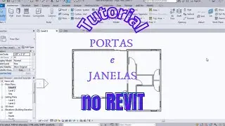 Tutorial PORTAS e JANELAS no REVIT