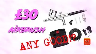 Airbrushing Miniatures For Less Than £30!?