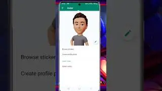 How to Make WhatsApp Avtar easy trick for WhatsApp user 