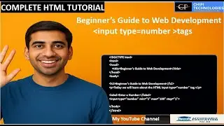HTML Tutorials – Input Type Number – Affordable Education For All – ChiPi Technologies