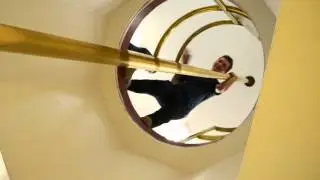 ALEX PURDY - Fire Fighter. Sliding down a fire pole.