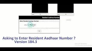 ECMP_UCL Asking to Enter Resident Aadhaar Number ? || How to solve Resident UID submit issue ||