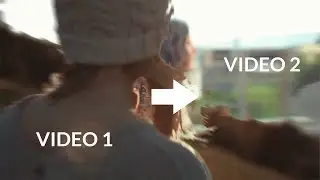 Coole Luma Fade Transition zoals in travel video's