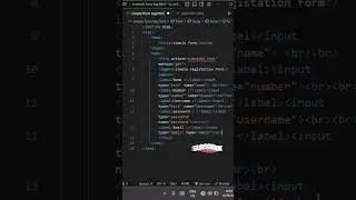 🧑🏻‍💻 Html Simple Form Creation | Html Css  