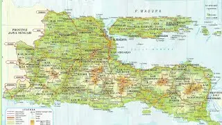 PETA JAWA TIMUR KUALITAS HD