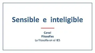 Sensible y racional
