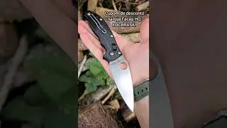 Curto muito o canivete Spyderco Manix Lightweight! 