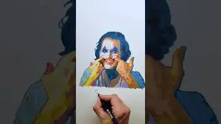 Рисуем Джокера (Drawing a Joker) #shorts
