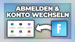 Fortnite ACCOUNT abmelden / ausloggen & Konto wechseln (PS, Xbox, Switch) - Tutorial