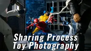 Step By Step Toy Photography Marvel Team-Up Spiderman & Wolverine Action Figures (Bahasa Indonesia)