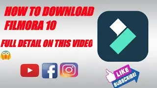 How to download filmora X || New update in 2021 || windows 10 || filmora tutorials || #filmora ||