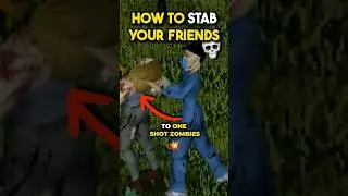 Did you know you can perform stealth kills in Project Zomboid? 🗡️ Learn how to one-shot zombies!