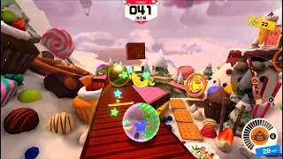 World 7: CANDY CASTLE - ALL LEVELS | Super Monkey Ball Banana Rumble | Nintendo Switch | Walkthrough