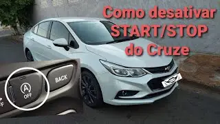 How to disable the CRUZE START STOP