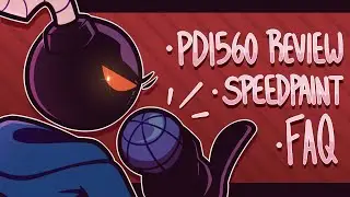 Whitty Speedpaint + Answering FAQ! (GAOMON PD1560 Drawing Tablet Review)