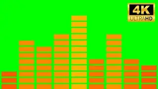 GREEN SCREEN MUSIC EQUALIZER -  Music green screen effect no copyright 
