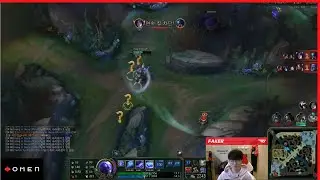Faker abandons his team to watch em die