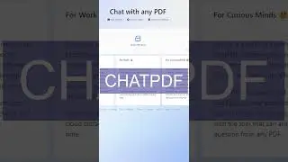 AI Tools - ChatPDF 