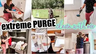 EXTREME PURGE CLEAN WITH ME | MOTIVATION FOR YOU