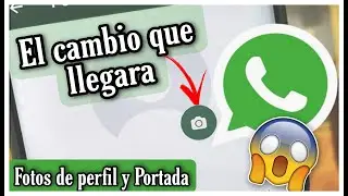 WhatsApp RENOVARA por completo las fotos de perfil 🔥 FOTO DE PORTADA en WhatsApp