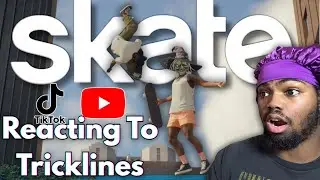 Reacting To “Skate.” Trickline Clips…