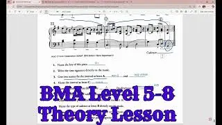RCM Level 5-8 Theory Online Class | Brilliance Music Academy