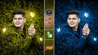 Snapseed Butterfly 🦋 Glowing Effect Photo Editing | Snapseed Background Colour Change Photo Editing