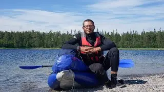 Arctic kayaking. 15 series. Sea monster. Fight the waves. Scary stories for the night