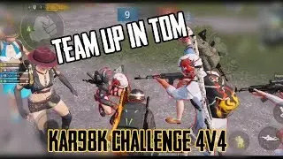 We Teamed Up in TDM and did Kar98k challenge | PUBG MOBILE