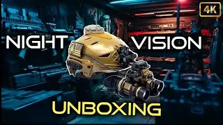 Night Vision Unboxing + Tube Viewing ( US NIGHT VISION | GEN 3 WP DUAL TUBE)