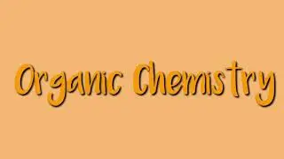 organic chem prelims