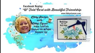 Beautiful Friendship Fun Fold Card