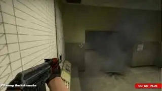 CS GO Nuke CT Ramp Flash & Smoke